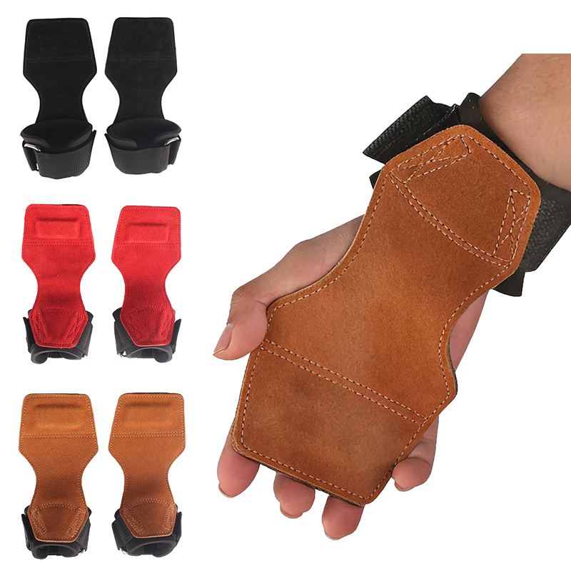 New Crossfit Gear - Sarung Tangan Angkat Beban Kulit Tebal,