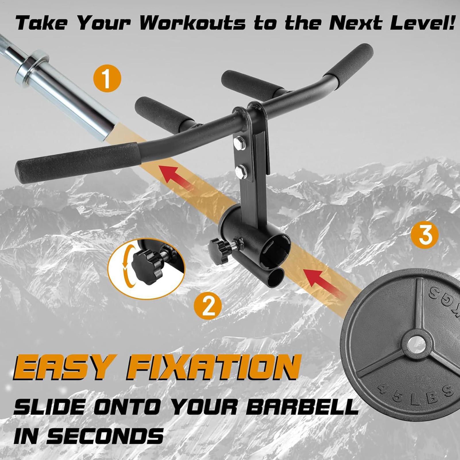 Alat Latihan T-Bar Row dengan  - Landmine Barbell Attachment ulasan dan harga