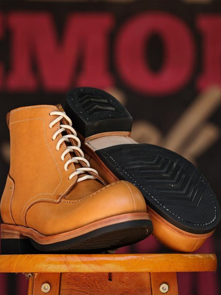Sepatu Bot Kulit Asli Gaya Jep - Crossfit Male ulasan dan harga