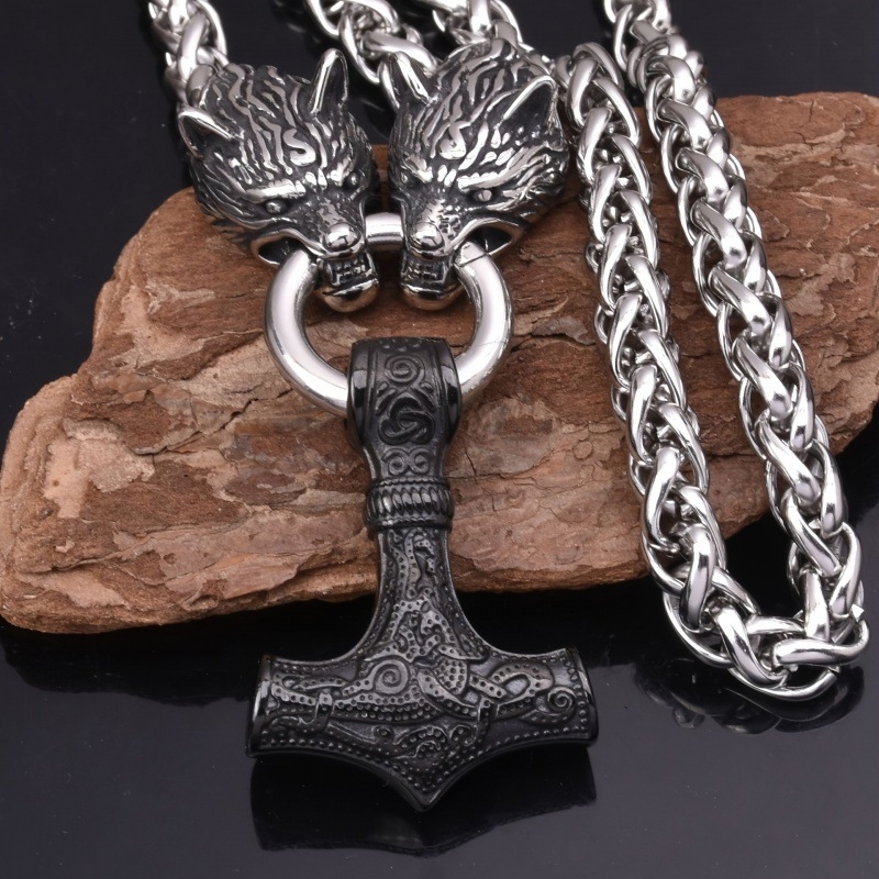 Kalung Serigala Odin Warna Ema - Battle Rope Anchor ulasan dan harga