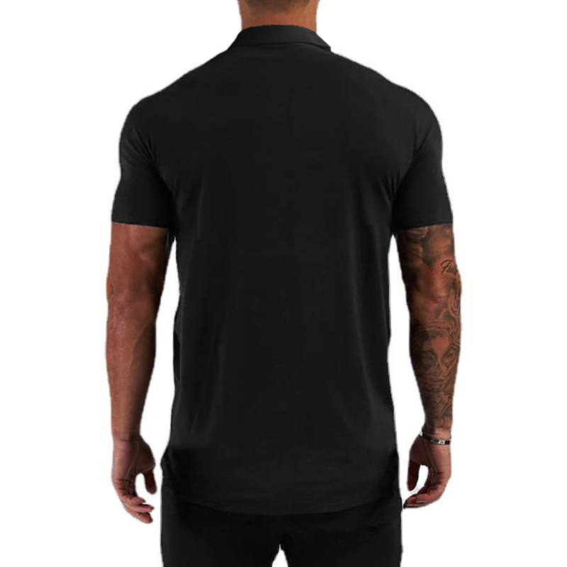 Kaos Polo Pria Lengan Pendek M - Crossfit Gym ulasan dan harga